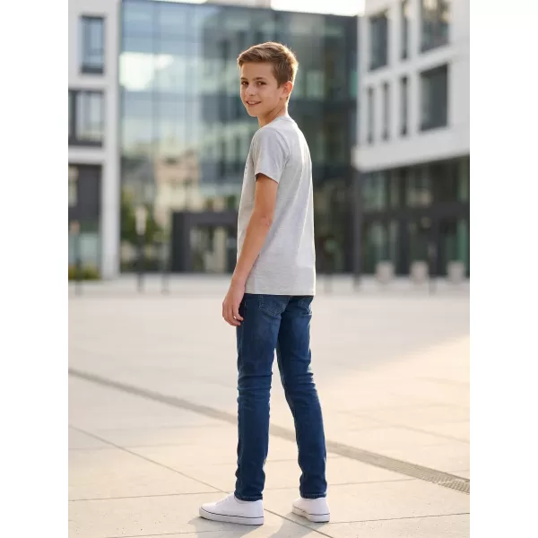  Boy T -Shirt mit kurzen Ärmeln SAM 73 BLAIR BT 551 HELLGRAU 