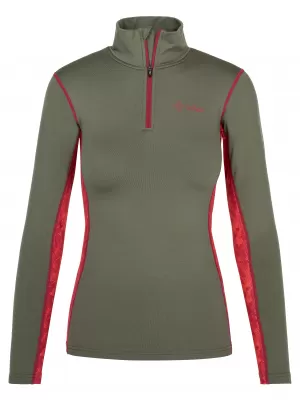 Thermo-T-Shirt für Damen KILPI WILLIE-W QL0318KI KHAKI