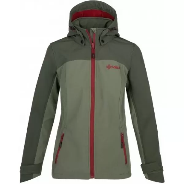  Softshelljacke für Damen KILPI RAVIA-W QL0001KI KHAKI 