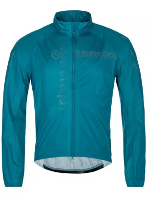 Herren-Radjacke KILPI RAINAR-M QM0116KI TÜRKIS