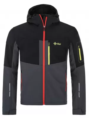 Herren-Softshelljacke KILPI PRESENA-M QM0157KI DUNKELGRAU