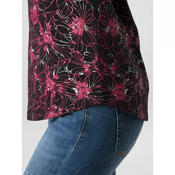 Damen-T-Shirt LOAP ABANA SCHWARZ 