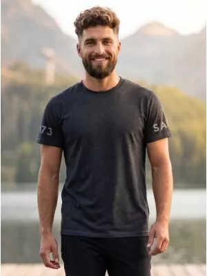 Herren t -Shirt mit kurzen Ärmeln SAM 73 MATTHEW MT 779 SCHWARZ