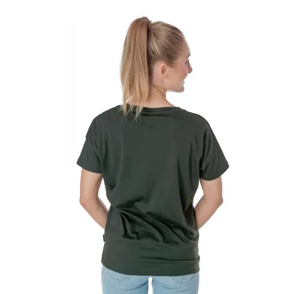  Frauen t -Shirt mit kurzen Ärmeln SAM 73 TANYA WT 826 ARMEE 