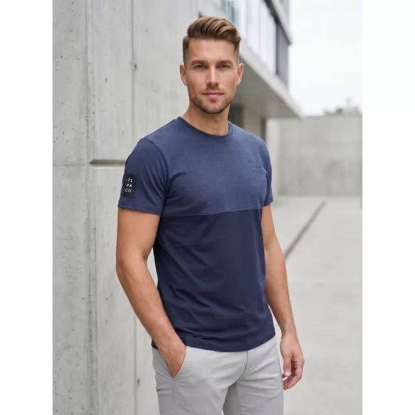  Herren t -Shirt mit kurzen Ärmeln SAM 73 KILLIAN MT 781 BLAU 