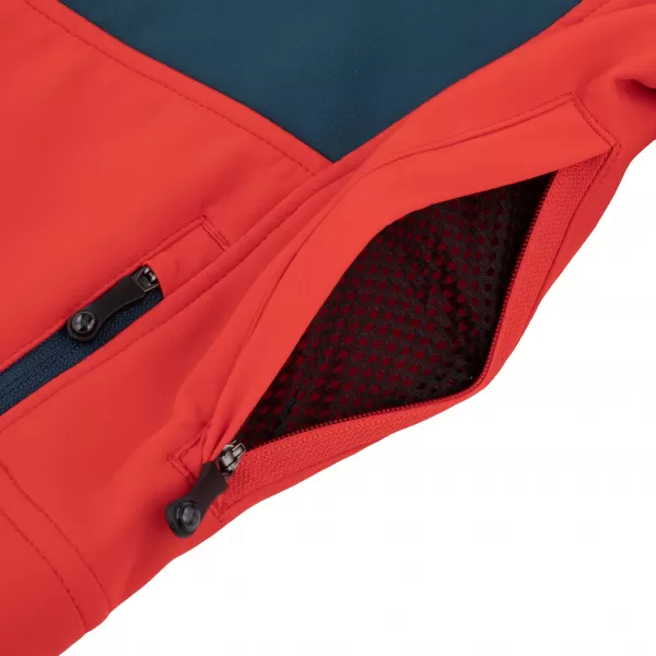  Herren-Softshelljacke KILPI PRESENA-M QM0157KI ROT 