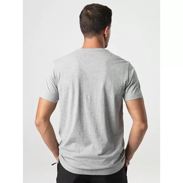  Herren-T-Shirt LOAP BOWIE GRAUE HIGHLIGHTS 