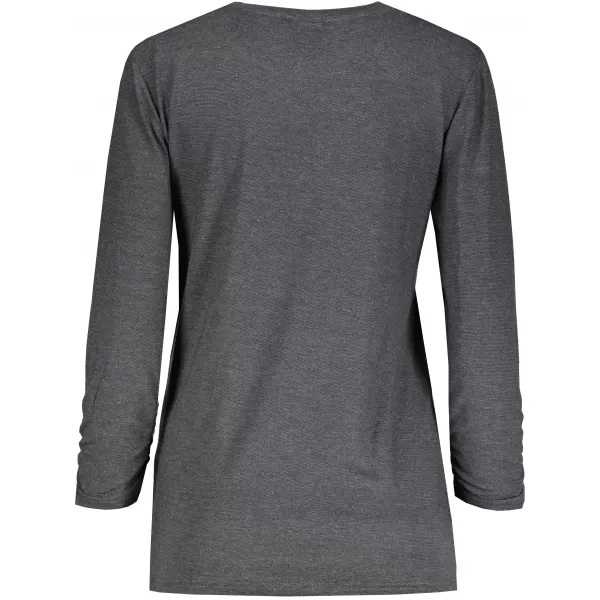  Frauen t -Shirt mit langen Ärmeln SAM 73 ADRIANNE WT 829 SCHWARZ 