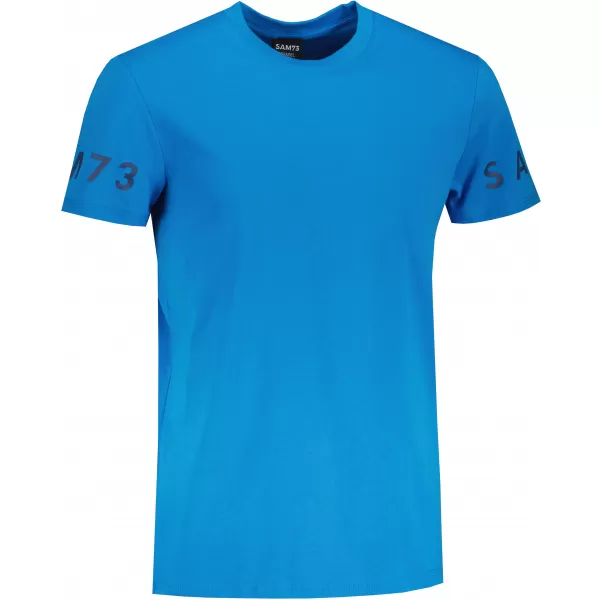  Herren t -Shirt mit kurzen Ärmeln SAM 73 MATTHEW MT 779 HELLBLAU 