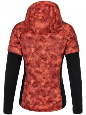 Damenjacke mit abnehmbaren Ärmeln KILPI VERONS-W QL0105KI DUNKELROT
