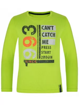 T-Shirt für Jungen LOAP BILT GRÜN