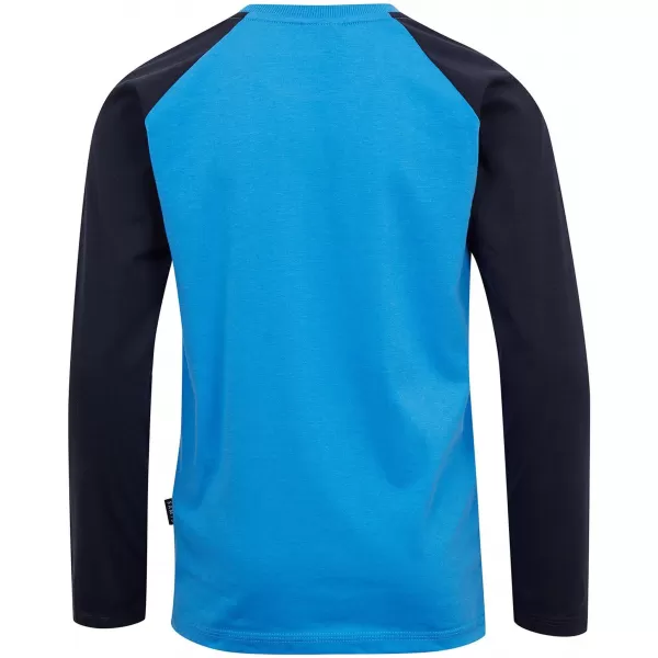  Boy T -Shirt mit langen Ärmeln SAM 73 JACK BT 553 HELLBLAU 