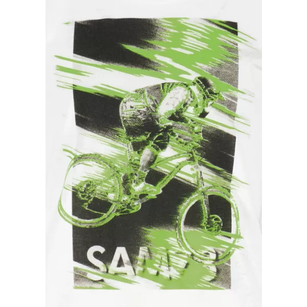  Boy T -Shirt mit kurzen Ärmeln SAM 73 LEO BT 550 WEIß 