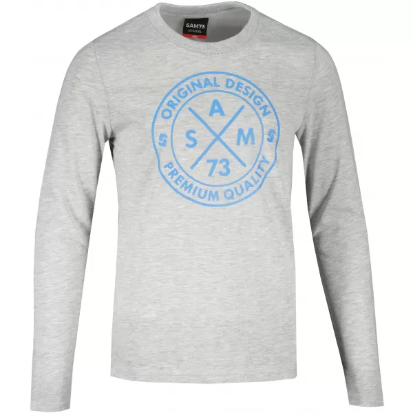  Boy T -Shirt mit langen Ärmeln SAM 73 SASHA BT 552 HELLGRAU 
