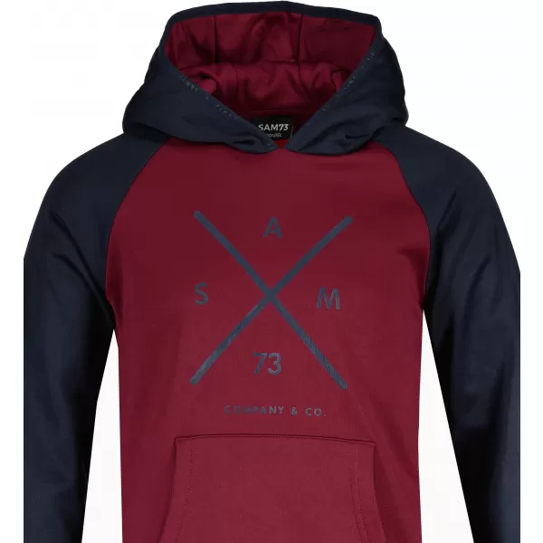  Mädchen Sweatshirt SAM 73 FLEUR GM 526 BURGUND 