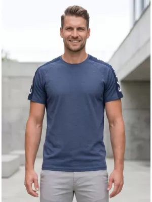 Herren t -Shirt mit kurzen Ärmeln SAM 73 BONO MT 782 BLAU