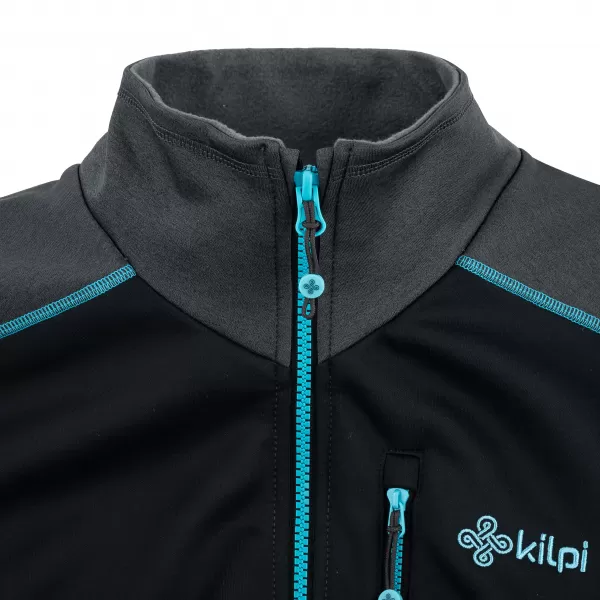  Fleece-Sweatshirt für Herren KILPI TEAM FLEECE-M QM0007KI SCHWARZ 