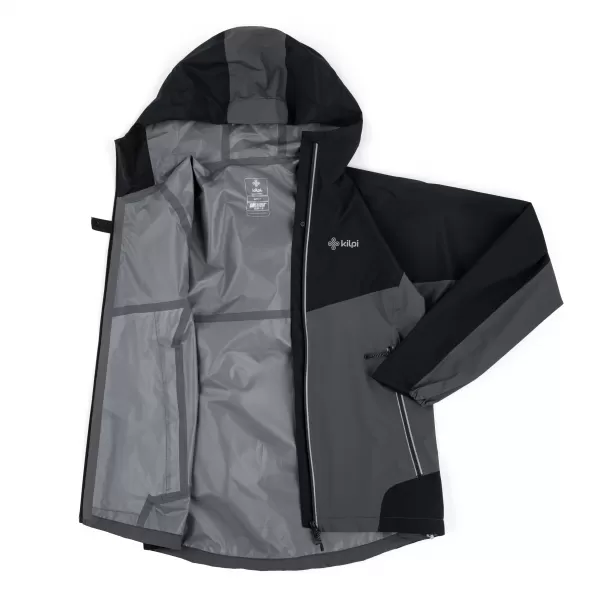  Herren-Hardshelljacke KILPI HURRICANE-M QM0109KI DUNKELGRAU 