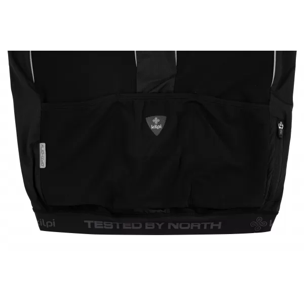  Herren-Radtrikot KILPI CAMPOS-M QM0115KI SCHWARZ 