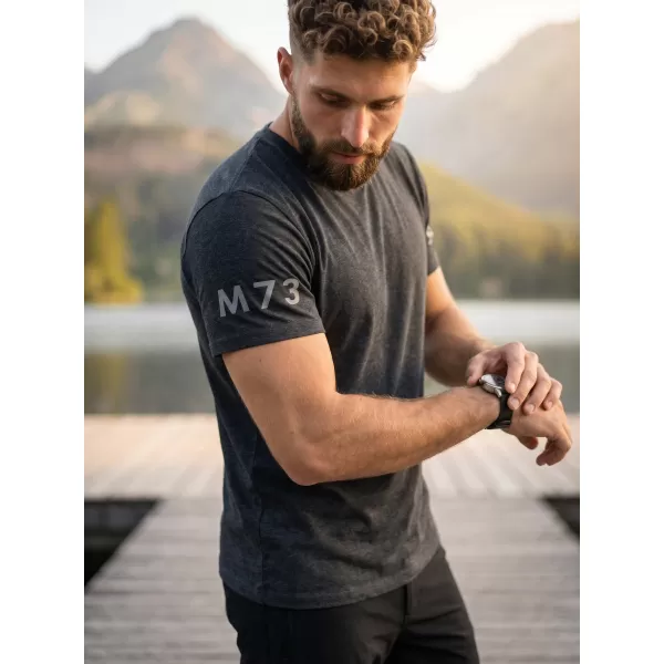  Herren t -Shirt mit kurzen Ärmeln SAM 73 MATTHEW MT 779 SCHWARZ 