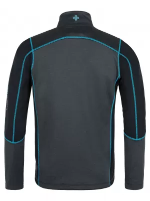 Fleece-Sweatshirt für Herren KILPI TEAM FLEECE-M QM0007KI SCHWARZ