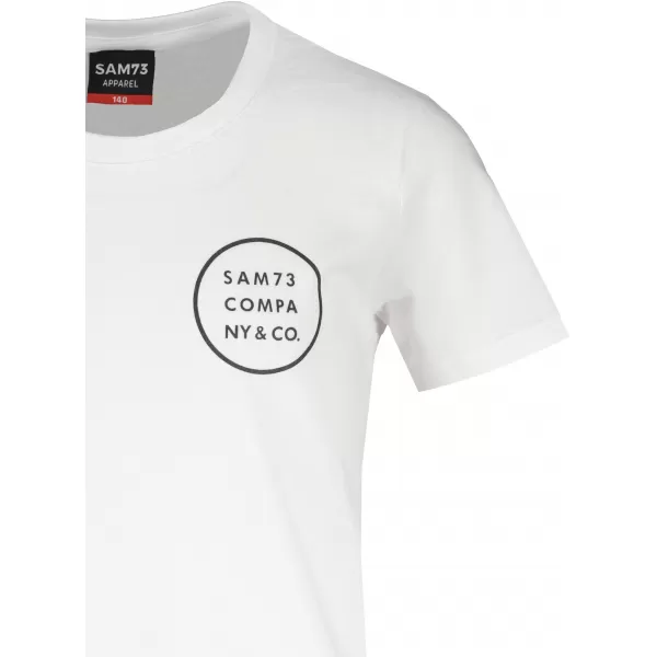  Boy T -Shirt mit kurzen Ärmeln SAM 73 BLAIR BT 551 WEIß 