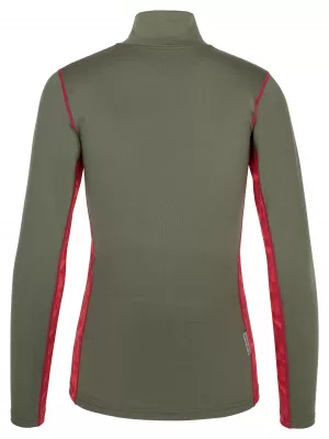 Thermo-T-Shirt für Damen KILPI WILLIE-W QL0318KI KHAKI