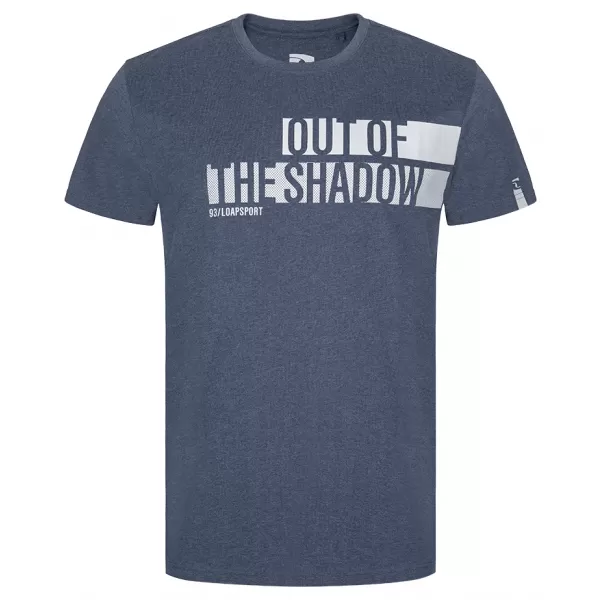  Herren-T-Shirt LOAP BOBBY BLAUE HIGHLIGHTS 