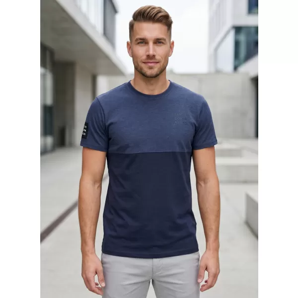  Herren t -Shirt mit kurzen Ärmeln SAM 73 KILLIAN MT 781 BLAU 