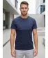 Herren t -Shirt mit kurzen Ärmeln SAM 73 KILLIAN MT 781 BLAU