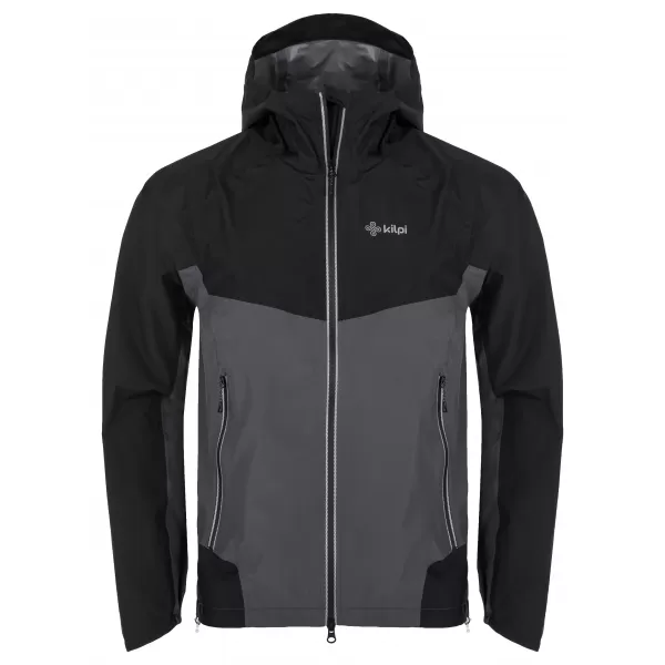  Herren-Hardshelljacke KILPI HURRICANE-M QM0109KI DUNKELGRAU 