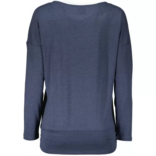  Frauen t -Shirt mit langen Ärmeln SAM 73 SANDRA WT 830 BLAU 