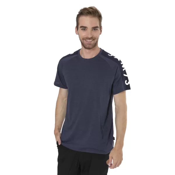  Herren t -Shirt mit kurzen Ärmeln SAM 73 BONO MT 782 BLAU 