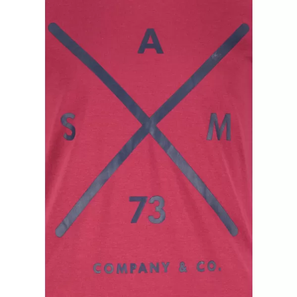  Girl's T -Shirt mit kurzen Ärmeln SAM 73 CAROLINE GT 554 DUNKELROSA 