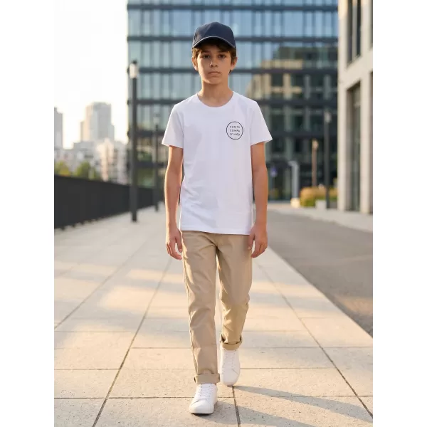  Boy T -Shirt mit kurzen Ärmeln SAM 73 BLAIR BT 551 WEIß 