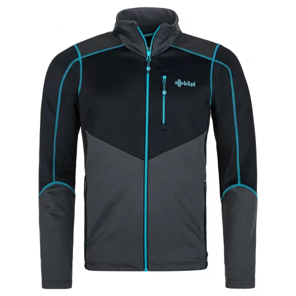  Fleece-Sweatshirt für Herren KILPI TEAM FLEECE-M QM0007KI SCHWARZ 