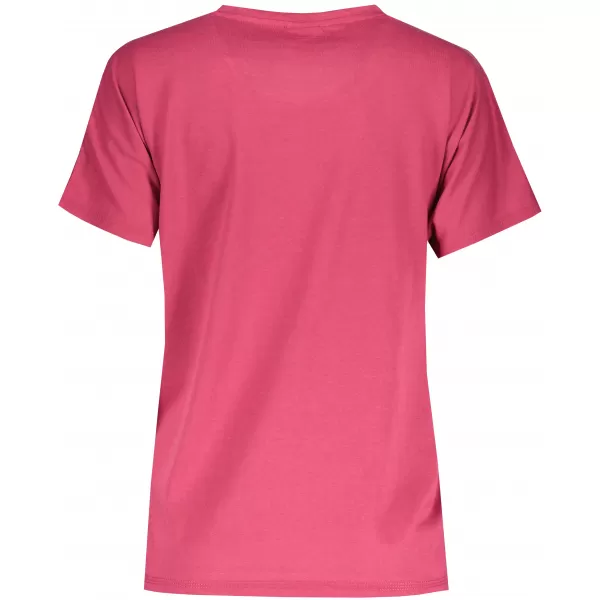  Frauen t -Shirt mit kurzen Ärmeln SAM 73 JOHANNA WT 835 DUNKELROSA 