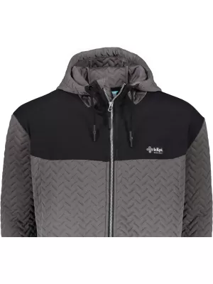 Fleece-Sweatshirt für Herren KILPI NEVIA-M QM0303KI DUNKELGRAU
