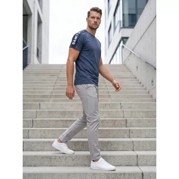  Herren t -Shirt mit kurzen Ärmeln SAM 73 BONO MT 782 BLAU 