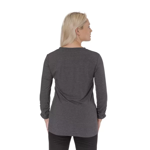  Frauen t -Shirt mit langen Ärmeln SAM 73 ADRIANNE WT 829 SCHWARZ 