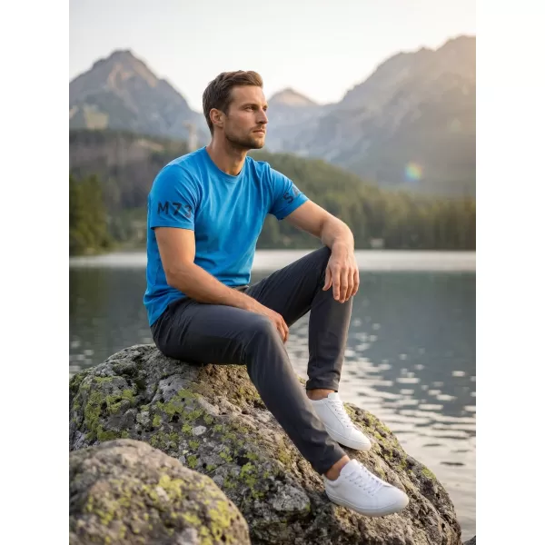  Herren t -Shirt mit kurzen Ärmeln SAM 73 MATTHEW MT 779 HELLBLAU 