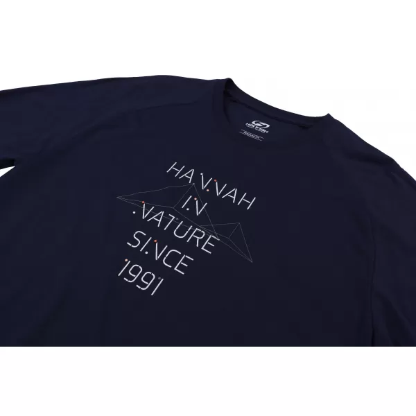 Herren-T-Shirt HANNAH GRUTE SCHWARZE IRIS 