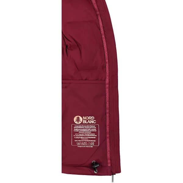  Winterweste NORDBLANC PLAINNESS NBWJL7536 BURGUND 
