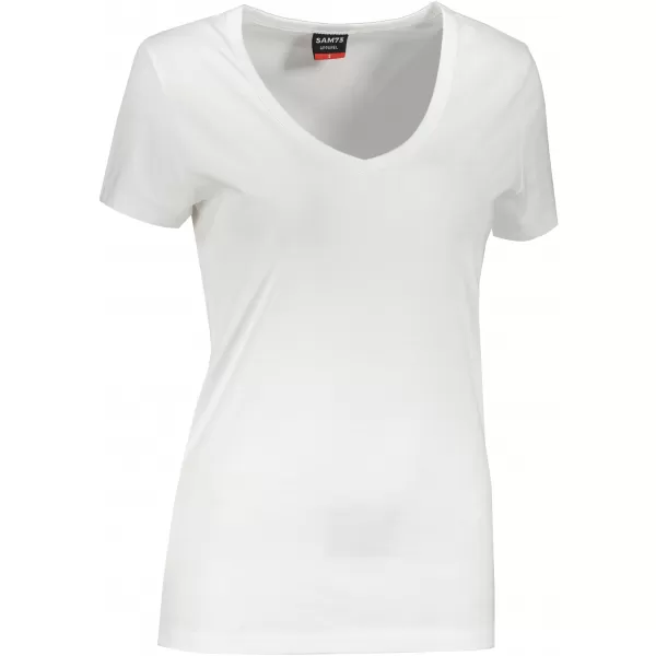  Damen-T-Shirt mit kurzen Ärmeln SAM 73 UNA WT 866 WEIß 