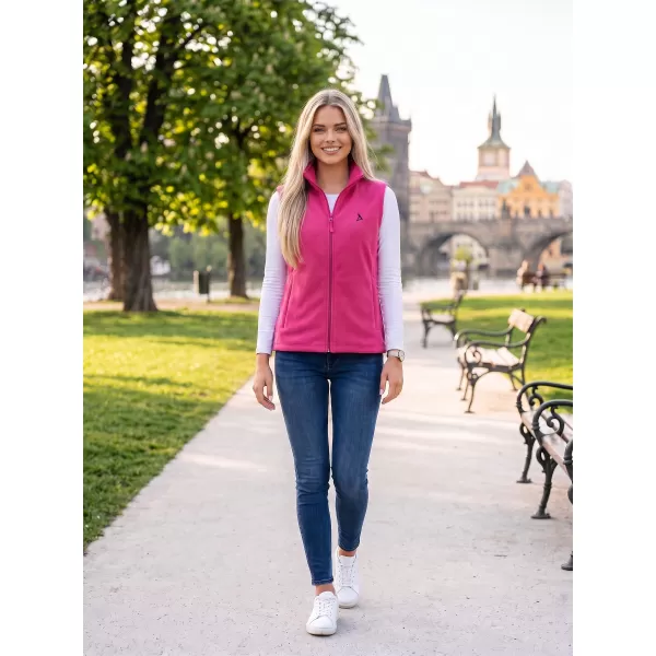  Fleeceweste für Damen ALTISPORT ALW002518 FUCHSIE 