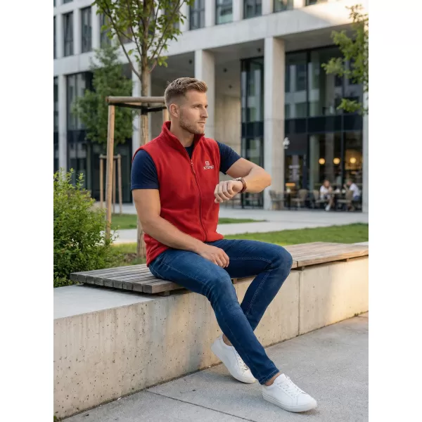  Fleeceweste für Herren ALTISPORT ALM006518 BURGUND 