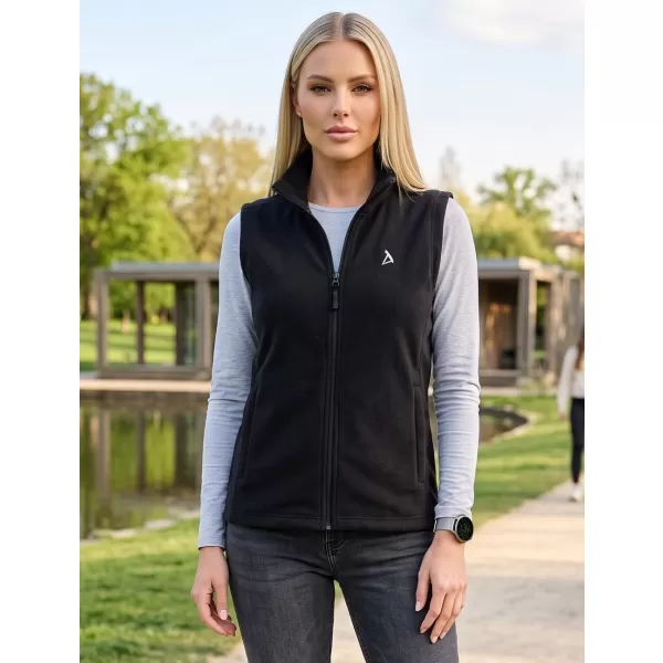  Fleeceweste für Damen ALTISPORT ALW002518 SCHWARZ UND SILBER 