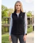 Fleeceweste für Damen ALTISPORT ALW002518 SCHWARZ UND SILBER