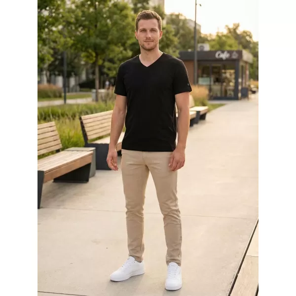  Herren t -Shirt mit kurzen Ärmeln SAM 73 BLANE MT 807 SCHWARZ 