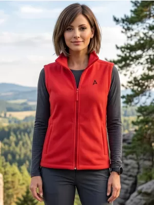 Fleeceweste für Damen ALTISPORT ALW002518 ROT